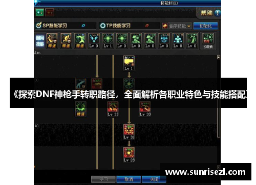 《探索DNF神枪手转职路径，全面解析各职业特色与技能搭配》